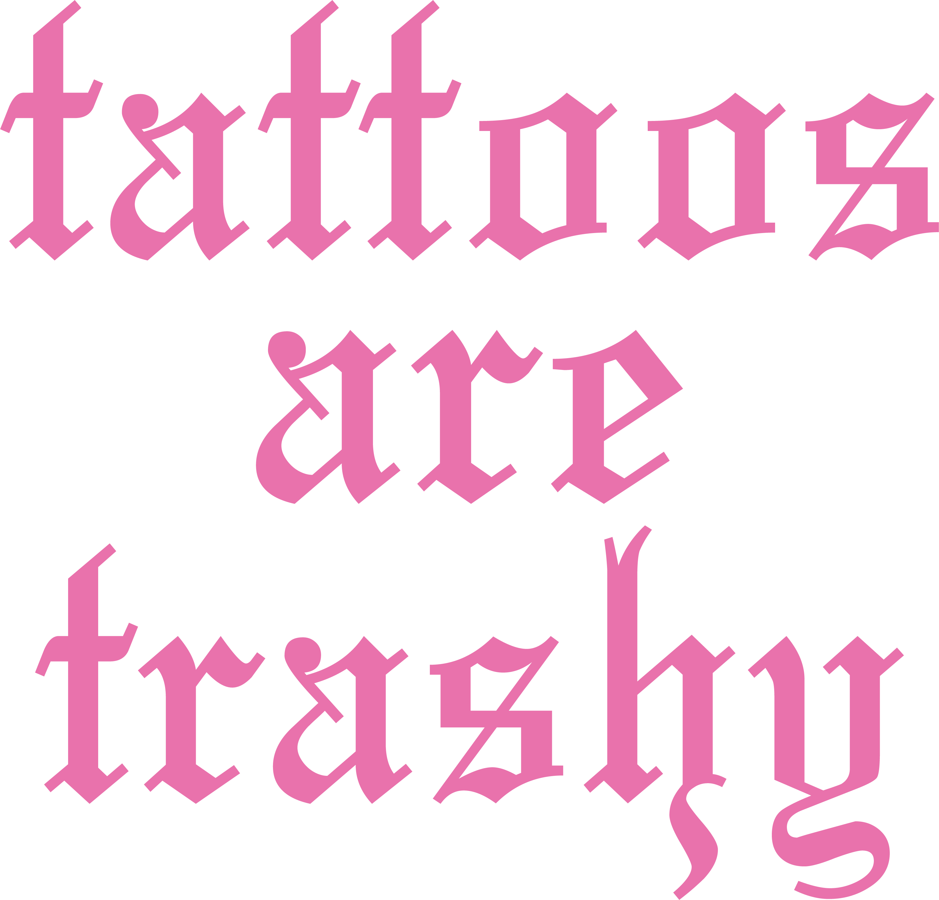 Tattoos Are Trashy